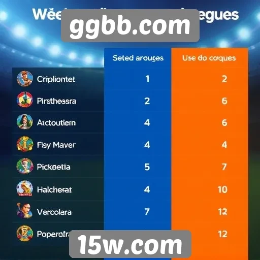 Comparativo de jogos populares no ggbb.com
